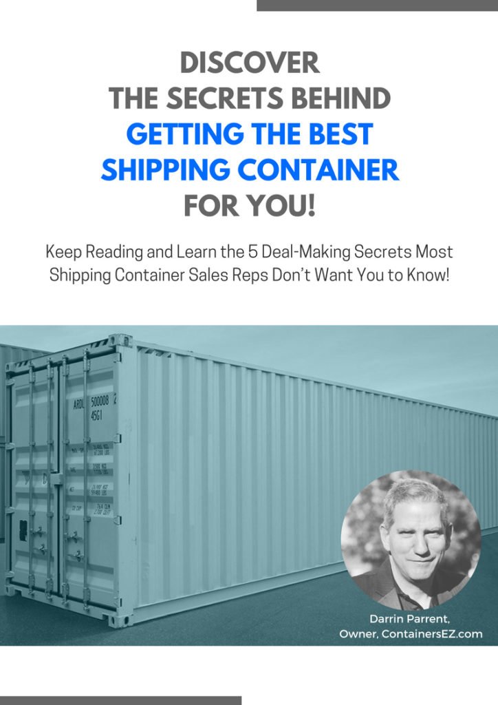 containersez, container buyer guide, buying a shipping container